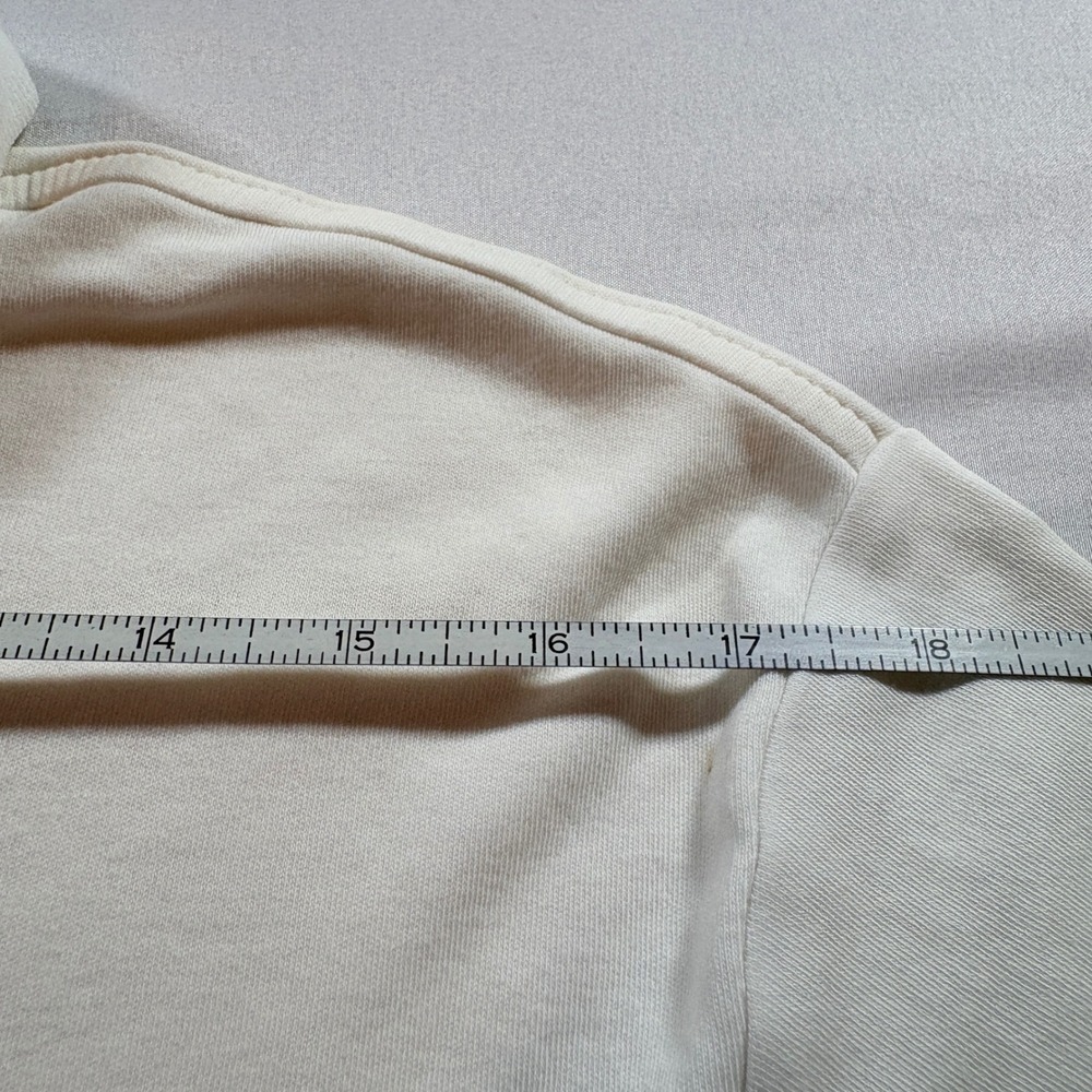 Polo Ralph Lauren Polo Shirt Mens Large Custom Fit White Cotton Short Sleeve - Picture 6 of 8